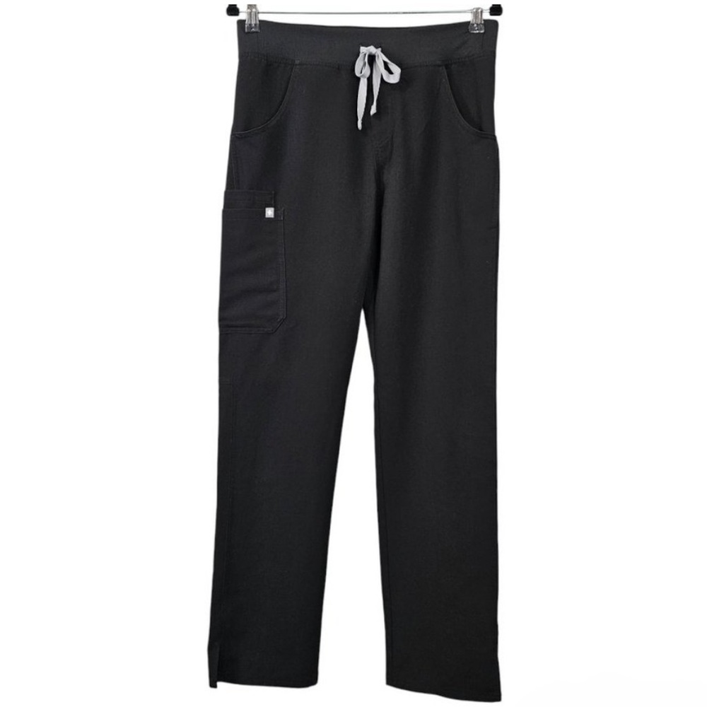 FIGS Technical Collection Black Scrub Pants